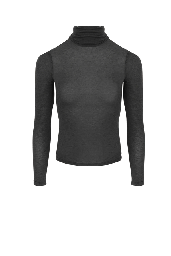 Sylvie Turtleneck Pullover - Grey