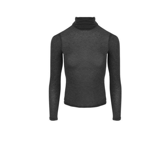 Sylvie Turtleneck Pullover - Grey