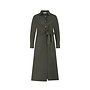 Edyta Taffeta Dress - Army