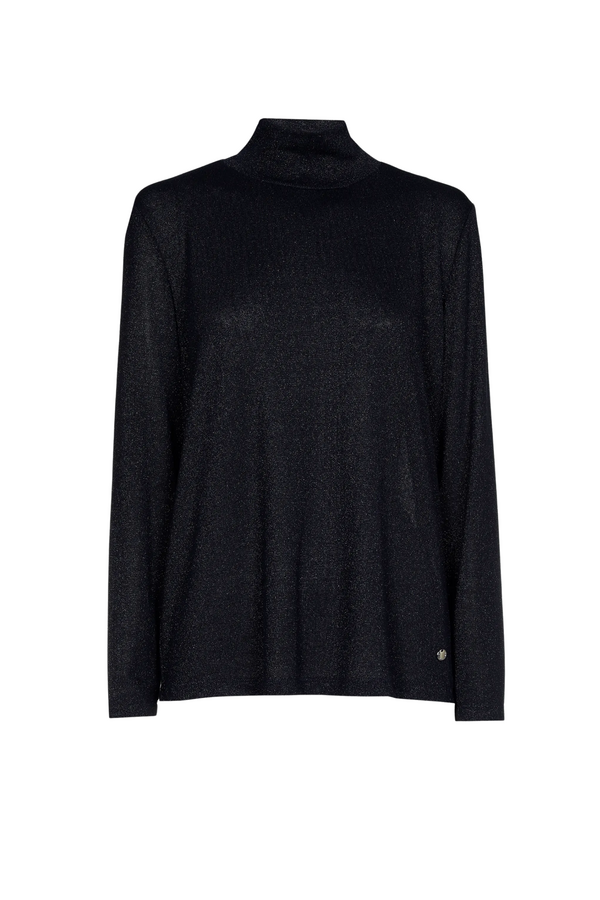 Hirokko Col T-Shirt - Navy