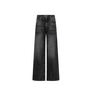Vicky Stud Wide Jeans - Black