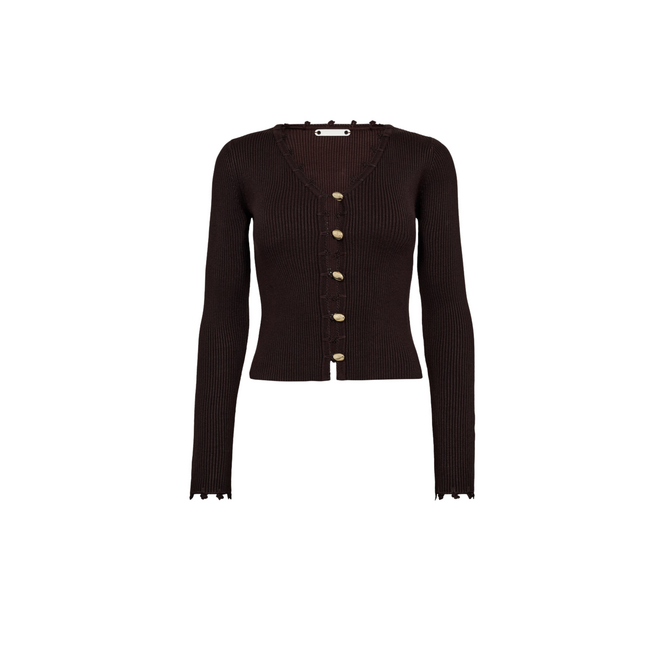 Balin Cardigan - Dark Brown