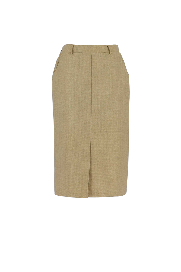 Midi-Rok - Bruin
