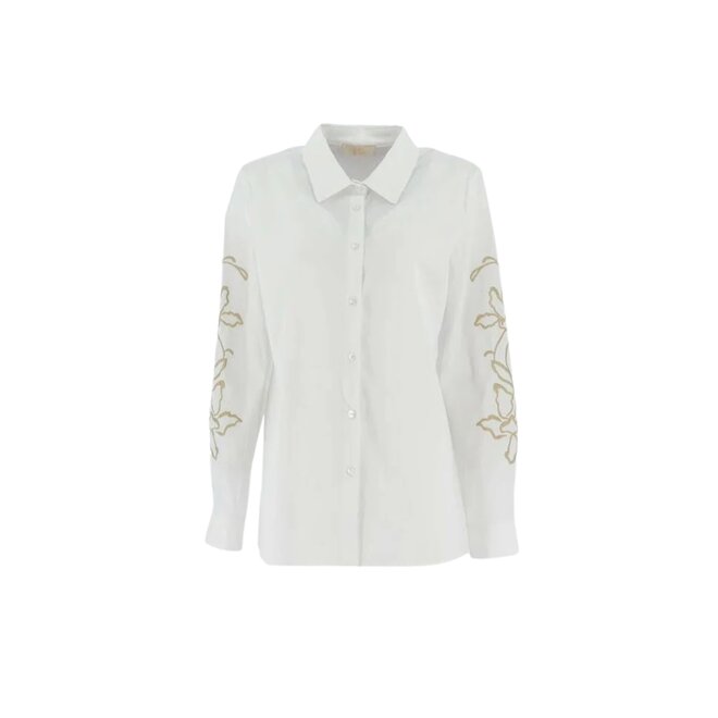 Geborduurde Blouse - Wit