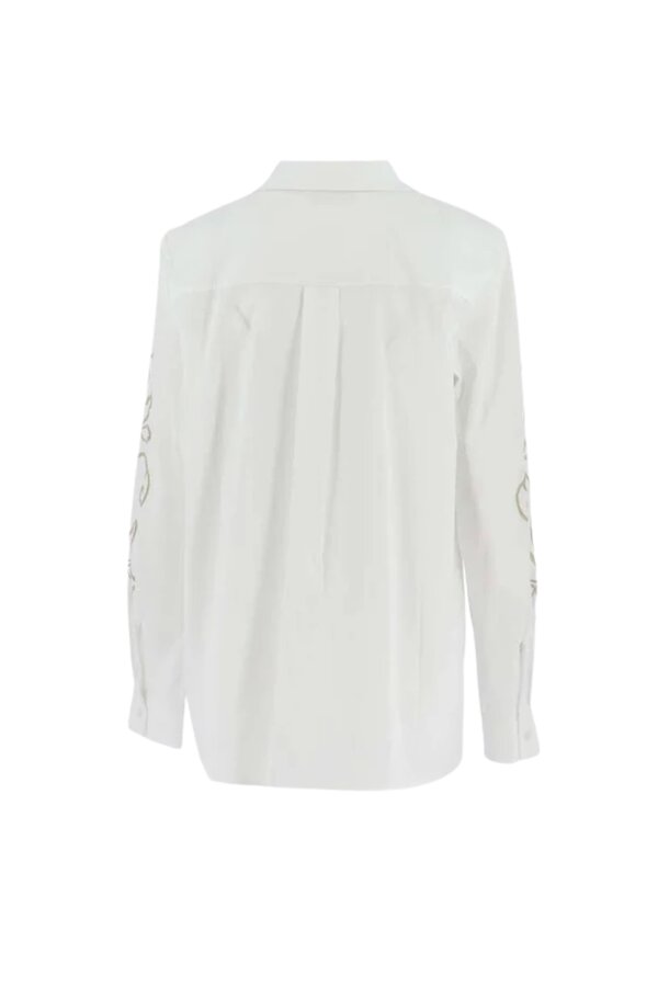 Geborduurde Blouse - Wit