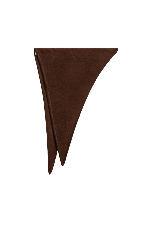 Misty Medium Scarf - Dark Brown