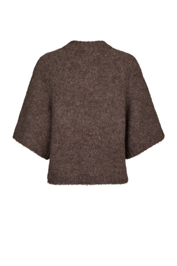 Benuta Fluffy Knit Cardigan - Light Brown