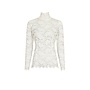 Liza Laceflower Blouse - Creme