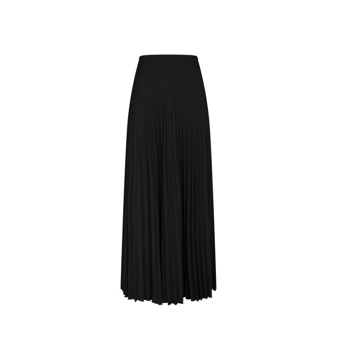 Boni Simple Plisse Skirt - Black