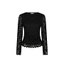 Lenida Lace Blouse - Black