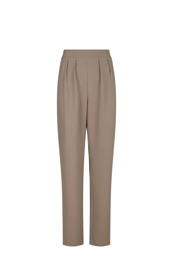 Lunet Crepe Pants - Taupe