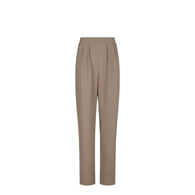 Lunet Crepe Pants - Taupe