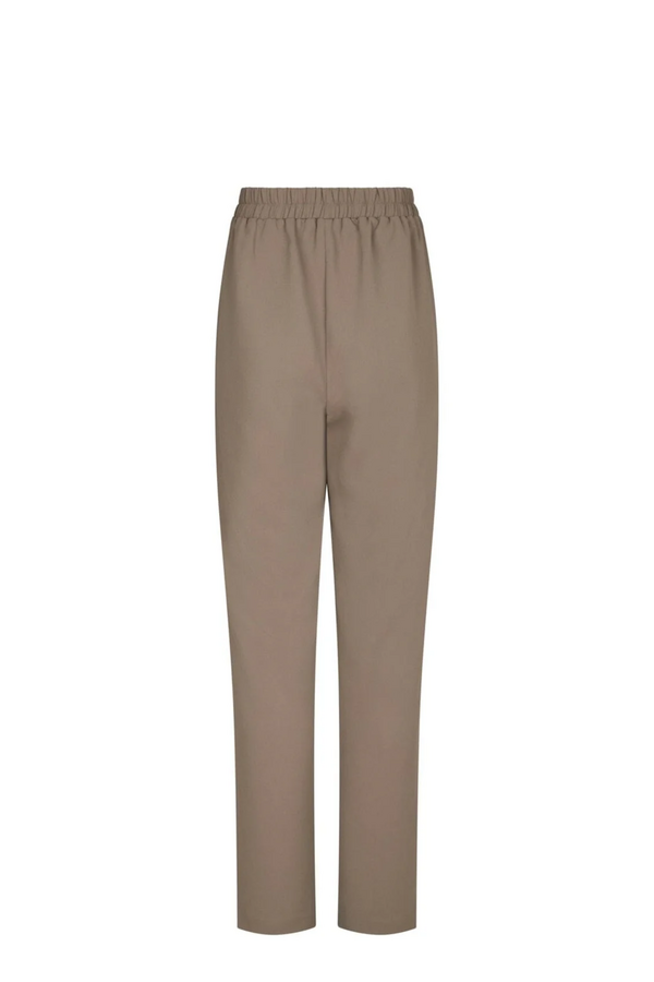 Lunet Crepe Pants - Taupe