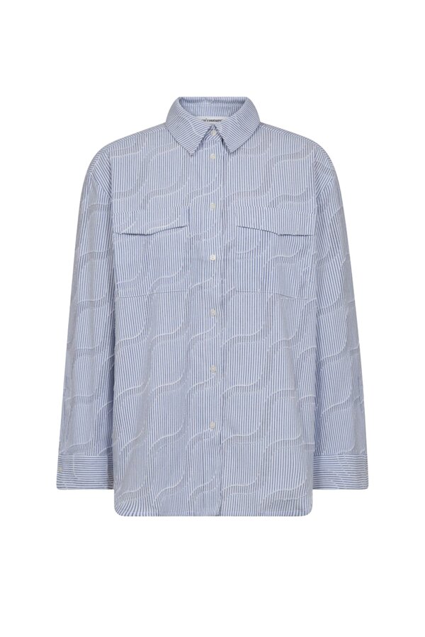 Brady Wave Shirt - Pale Blue