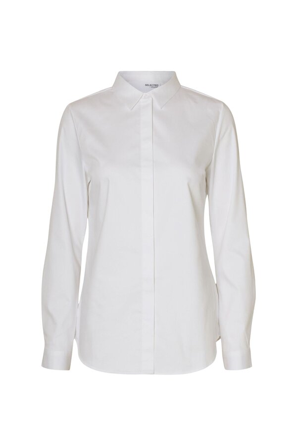 Romie LS Fitted Shirt Noos - Bright White