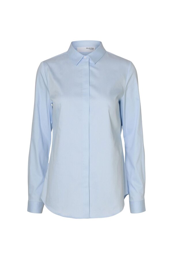 Romie LS Fitted Shirt Noos - Light Blue