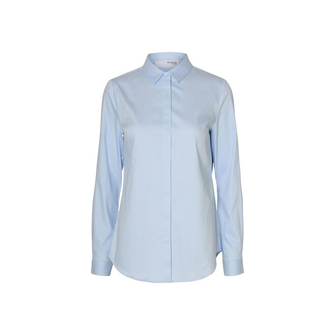 Romie LS Fitted Shirt Noos - Light Blue