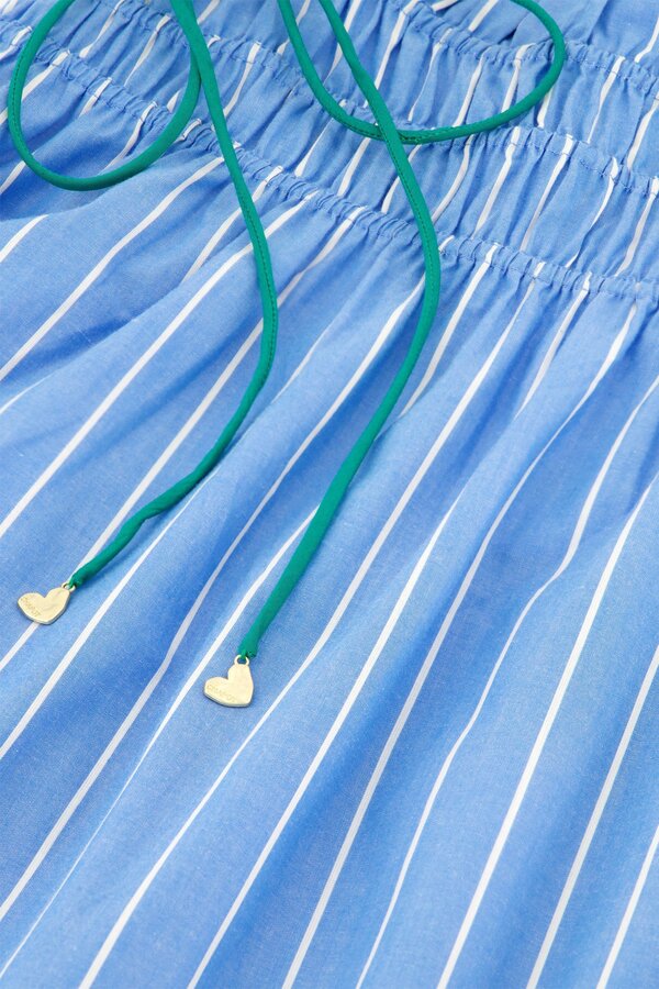 Yoko Skirt - Marina Blue/Cosy White