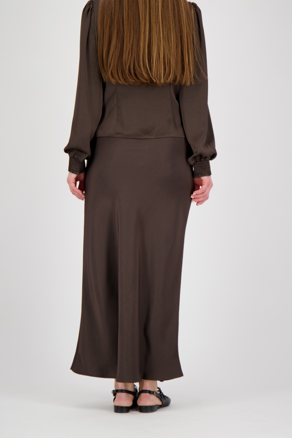 Bovary Skirt - Dark Brown