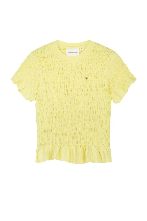 Carmen T-Shirt - Lemon Meringue