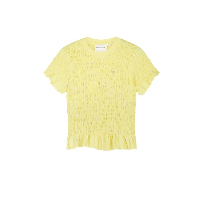 Carmen T-Shirt - Lemon Meringue