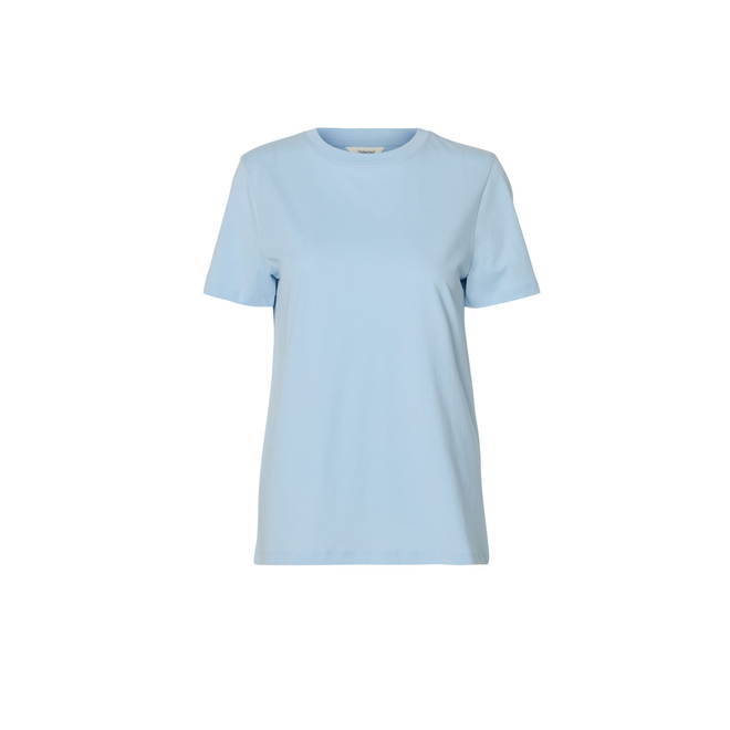 My Essential O Neck Tee - Cashmere Blue
