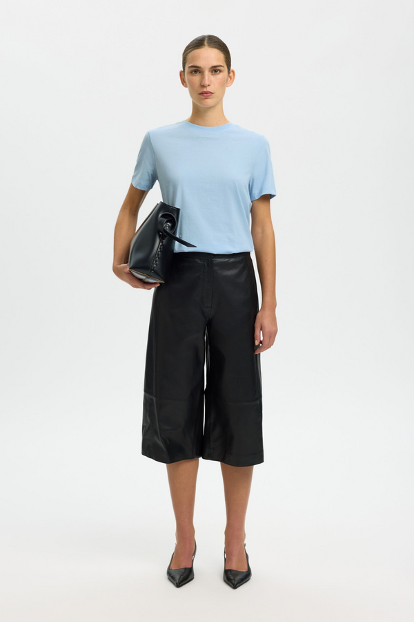 My Essential O Neck Tee - Cashmere Blue