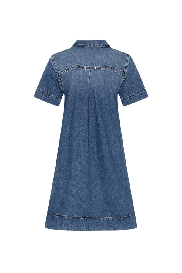 Turo Alena 2/4 Dress - Mid Blue Wash
