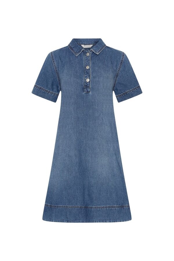 Turo Alena 2/4 Dress - Mid Blue Wash