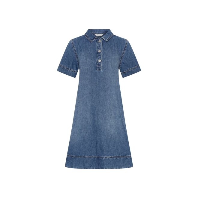 Turo Alena 2/4 Dress - Mid Blue Wash