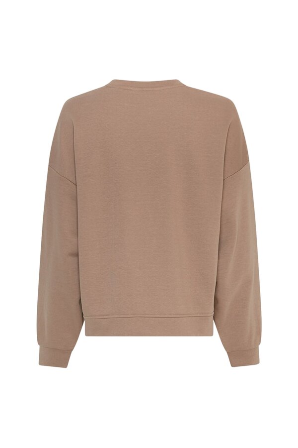 Mela Briena Boucle Sweatshirt - Mountain Oatmeal