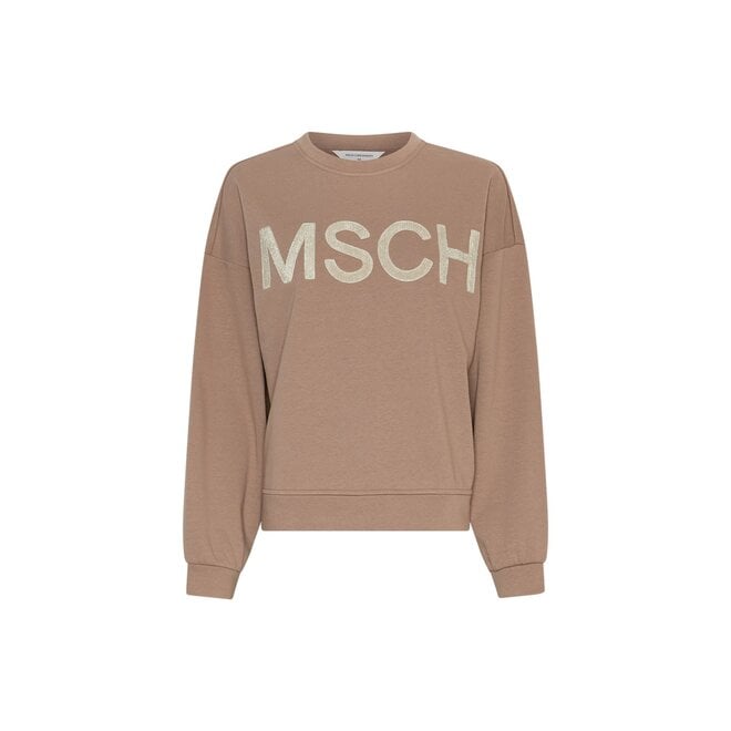 Mela Briena Boucle Sweatshirt - Mountain Oatmeal