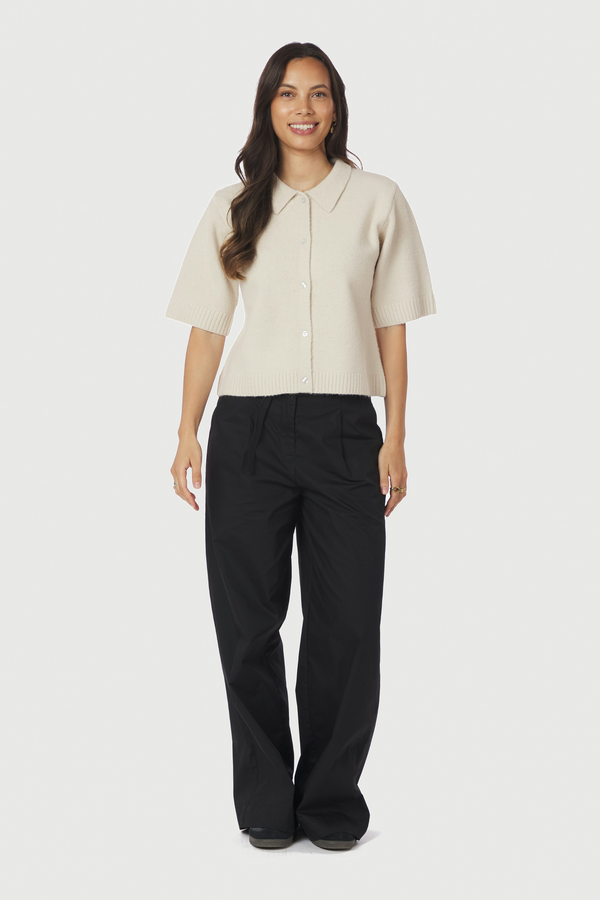 Cunna Knit Blouse - Ivory