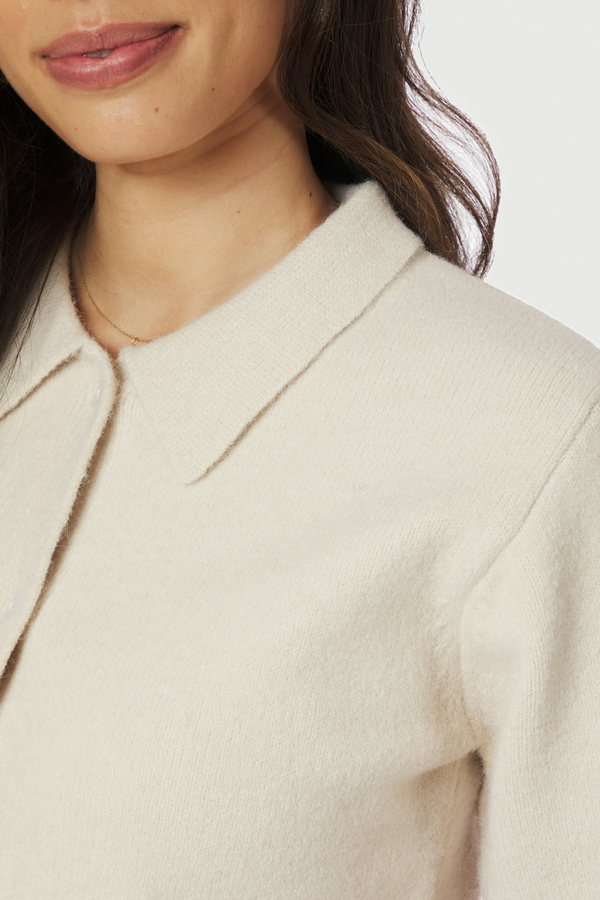 Cunna Knit Blouse - Ivory