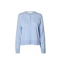 Thea LS Knit Merino Cardigan NOOS - Cashmere Blue