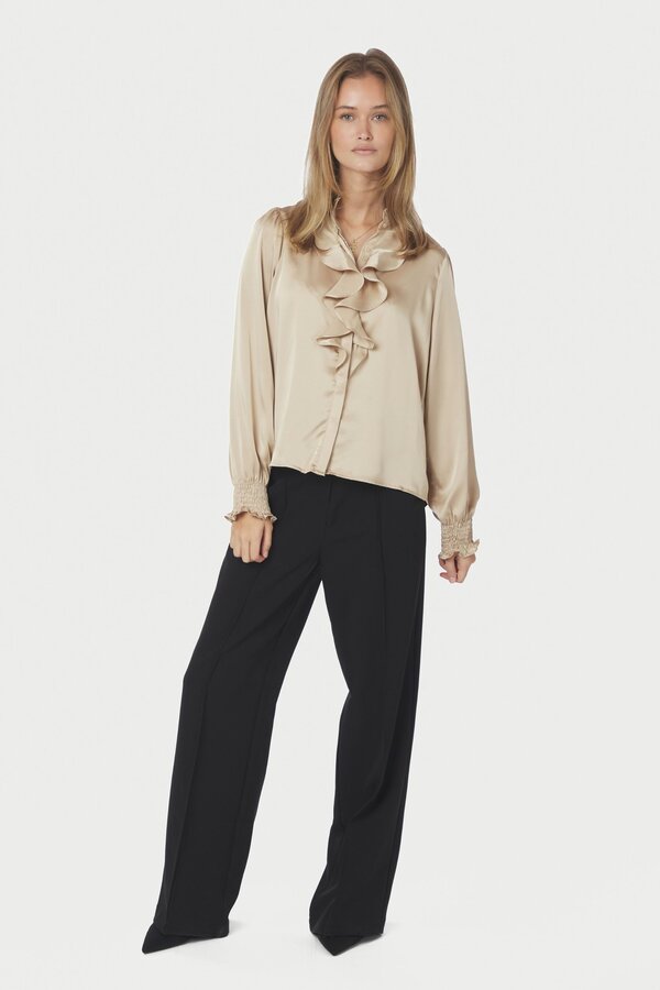 Zamola Blouse - Dark Sand