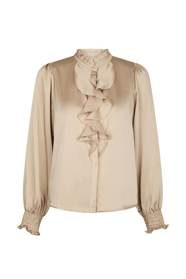 Zamola Blouse - Dark Sand