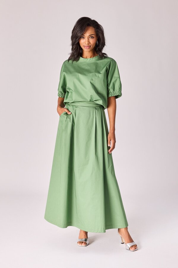 Pomeline Blouse - Sage Green