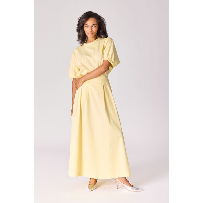 Romani Skirt - Butter Yellow