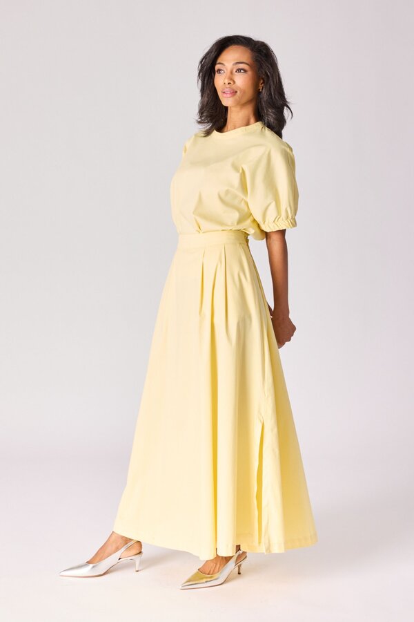 Romani Skirt - Butter Yellow