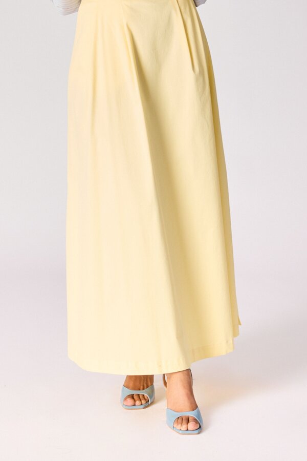 Romani Skirt - Butter Yellow