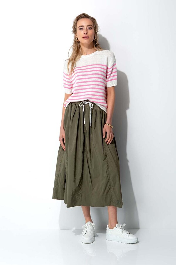 Midi Skirt - Khaki