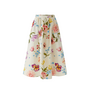 Flower A-lijn Skirt - Multicolor
