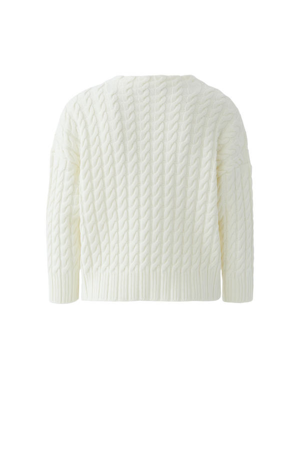 Flower Pullover - Off-White/Multicolor