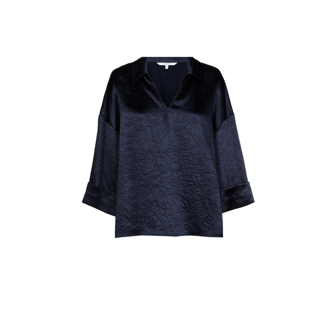 Halexa Blouse - Navy