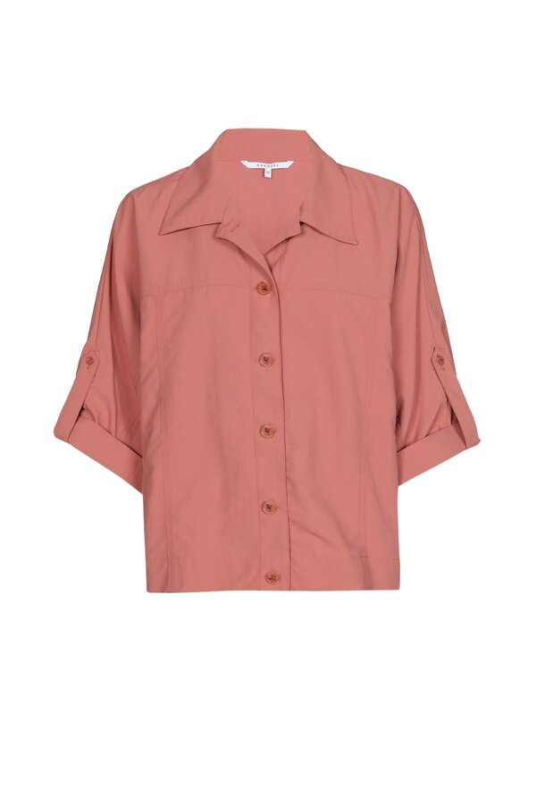 Hibis Blouse - Rosewood