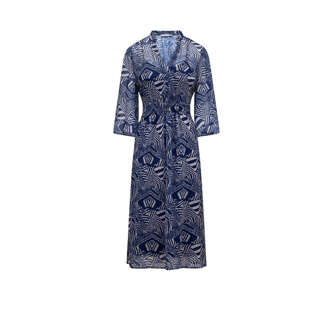 Safye Jurk - Blauw Multi