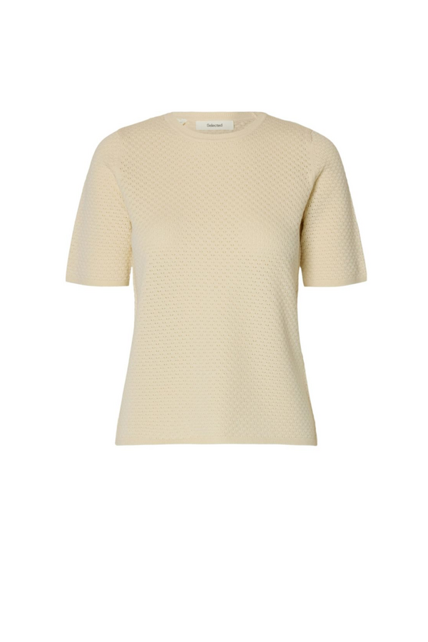 Helle New 2/4 Knit O-Neck NOOS - Birch