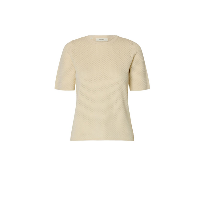 Helle New 2/4 Knit O-Neck NOOS - Birch