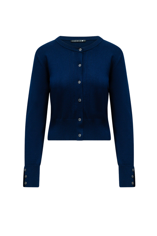 Nima Cardigan - Donkerblauw